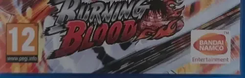 One Piece: Burning Blood, the PEGI square on its front
