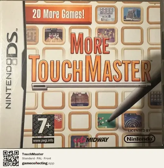 TouchMaster Nintendo DS, PAL box front