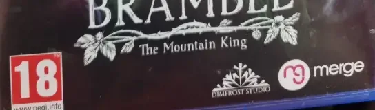 Bramble: The Mountain King, the PEGI square on its front