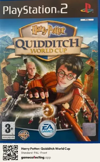Harry Potter: Quidditch World Cup PlayStation 2, PAL box front