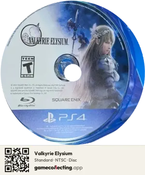 Valkyrie Elysium PlayStation 4, NTSC disc