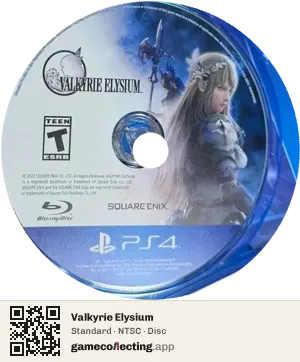 Valkyrie Elysium PlayStation 4, NTSC disc