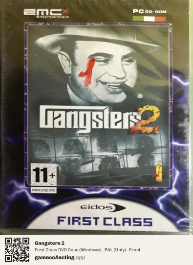 Gangsters 2 Computer, Italy box front
