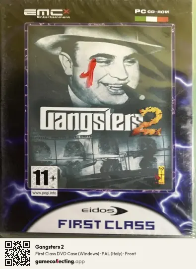 Gangsters 2 Computer, Italy box front