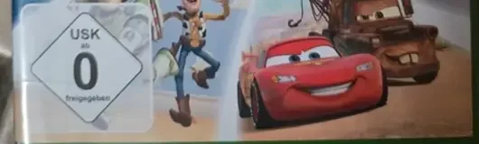 Rush: A Disney Pixar Adventure, the USK square on its front