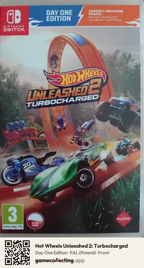 Hot Wheels Unleashed 2: Turbocharged Nintendo Switch, Poland box front