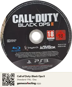 Call of Duty: Black Ops II PlayStation 3, PAL disc