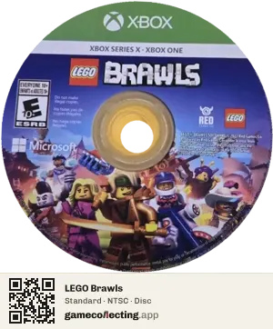 LEGO Brawls Xbox Series X, NTSC disc