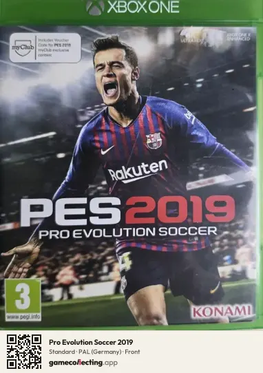 Pro Evolution Soccer 2019 Xbox One, Germany box front