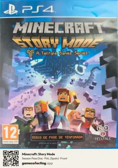 Minecraft: Story Mode PlayStation 4, Spain box front