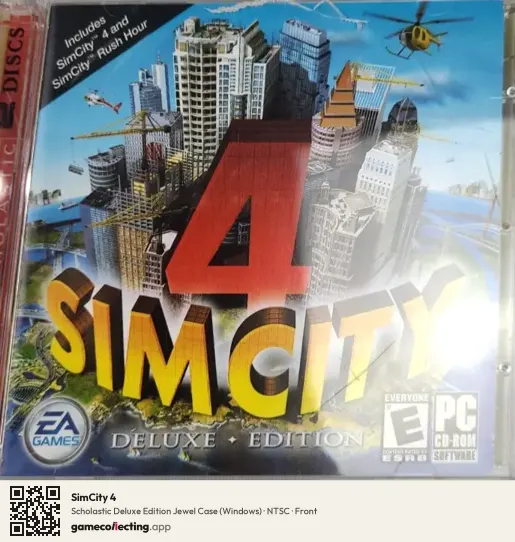 SimCity 4 Computer, NTSC box front