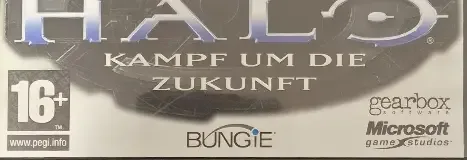 Halo: Combat Evolved, the USK square on its front