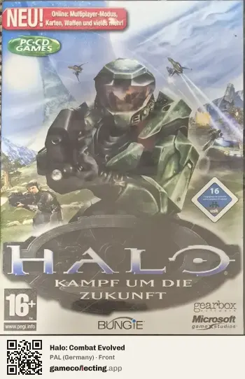 Halo: Combat Evolved Computer, Germany box front