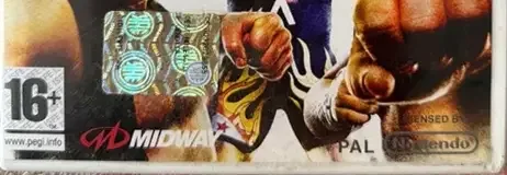 TNA Impact!, the PEGI square on its front