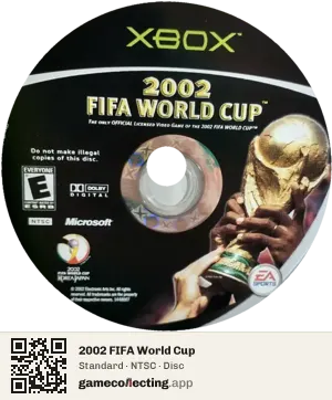 2002 FIFA World Cup Xbox, NTSC disc