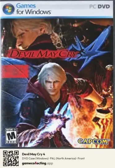 Devil May Cry 4 Computer, North America box front