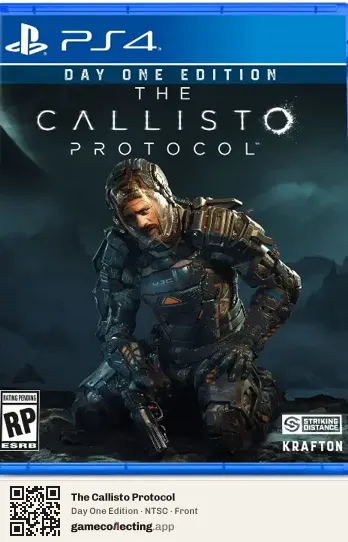 The Callisto Protocol PlayStation 4, NTSC box front