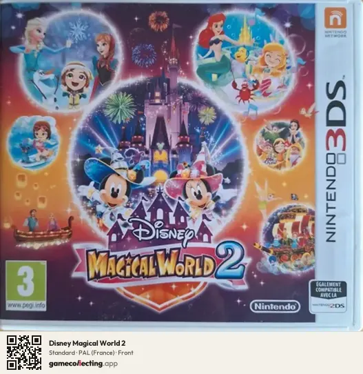 Disney Magical World 2 Nintendo 3DS, France box front