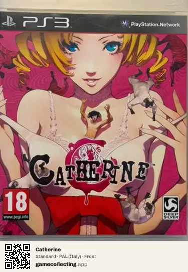Catherine PlayStation 3, Italy box front