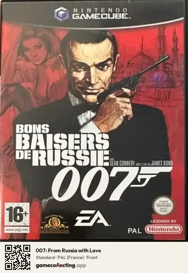 007: From Russia with Love Nintendo GameCube, France box front
