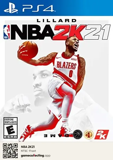 NBA 2K21 PlayStation 4, NTSC box front
