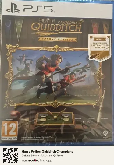 Harry Potter: Quidditch Champions PlayStation 5, Spain box front