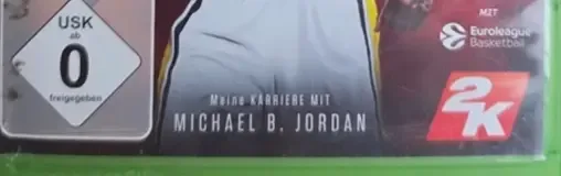 NBA 2K17, the USK square on its front