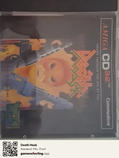 Death Mask Amiga CD32, PAL box front