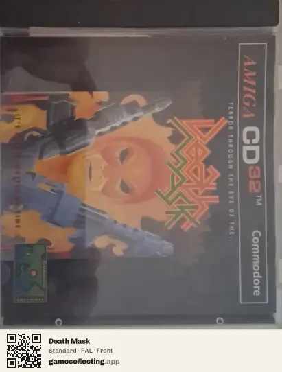 Death Mask Amiga CD32, PAL box front