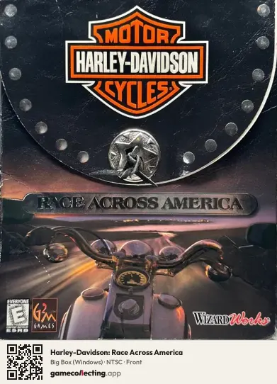 Harley-Davidson: Race Across America Computer, NTSC box front