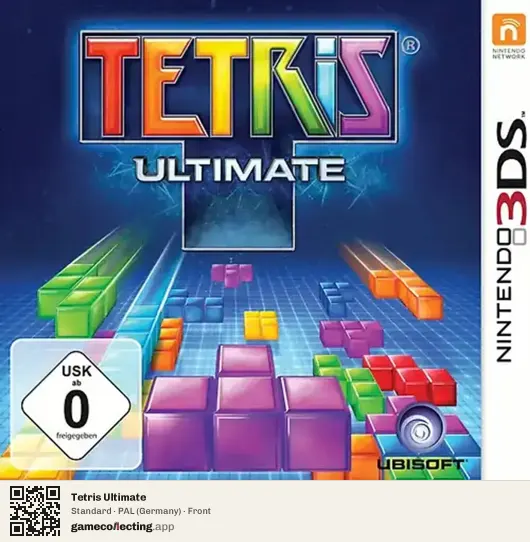 Tetris Ultimate Nintendo 3DS, Germany box front