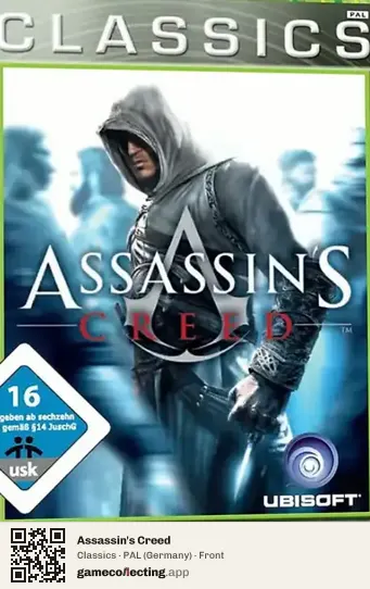 Assassin's Creed Xbox 360, Germany box front