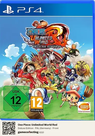 One Piece: Unlimited World Red PlayStation 4, Germany box front