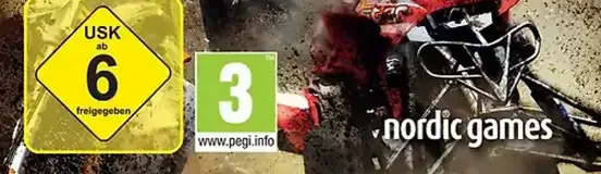 MX vs. ATV Untamed, the USK square on its front