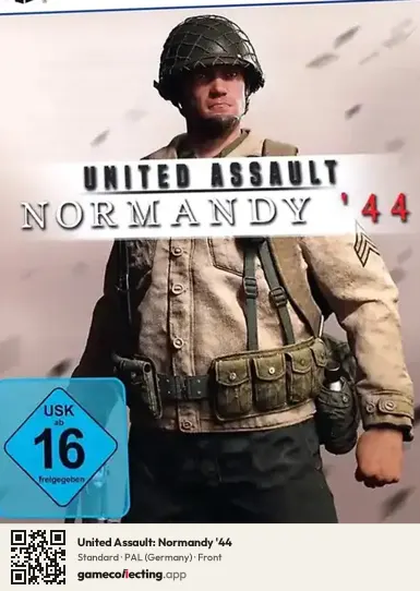 United Assault: Normandy '44 PlayStation 5, Germany box front