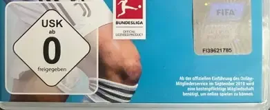 FIFA 19, the USK square on its front