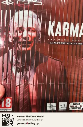 Karma: The Dark World PlayStation 5, PAL box front