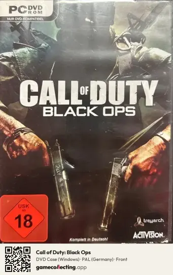 Call of Duty: Black Ops Computer, Germany box front