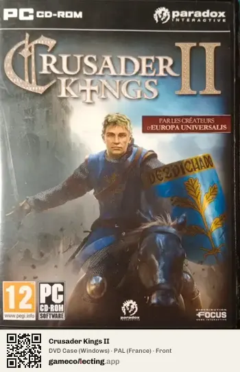 Crusader Kings II Computer, France box front