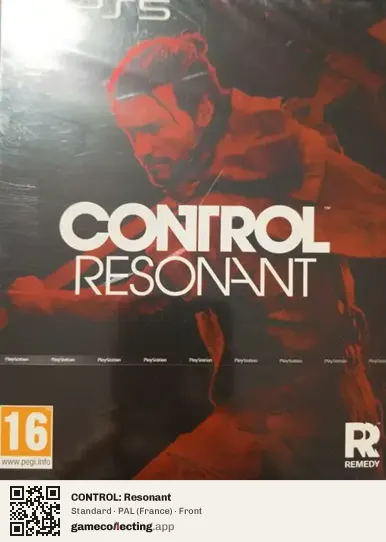CONTROL: Resonant PlayStation 5, France box front