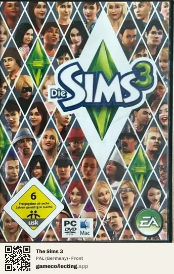 The Sims 3 Computer, Germany box front