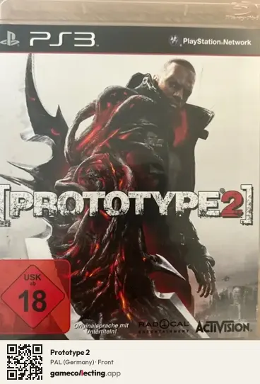 Prototype 2 PlayStation 3, Germany box front