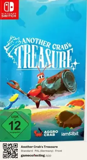 Another Crab's Treasure Nintendo Switch, Germany box front