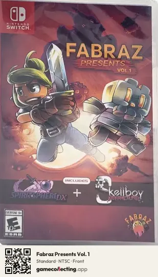Fabraz Presents Vol. 1 Nintendo Switch, NTSC box front
