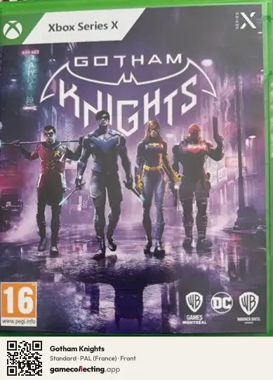 Gotham Knights Xbox Series X, France box front