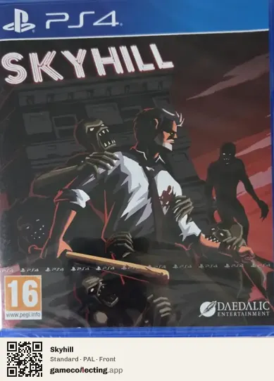 Skyhill PlayStation 4, PAL box front