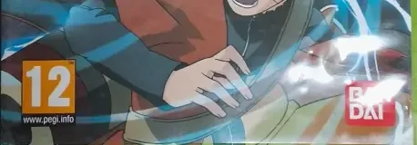 Naruto Shippuden: Ultimate Ninja Storm 2, the PEGI square on its front