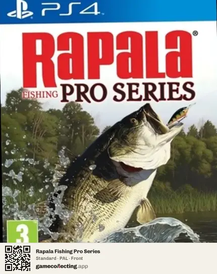 Rapala Fishing Pro Series PlayStation 4, PAL box front