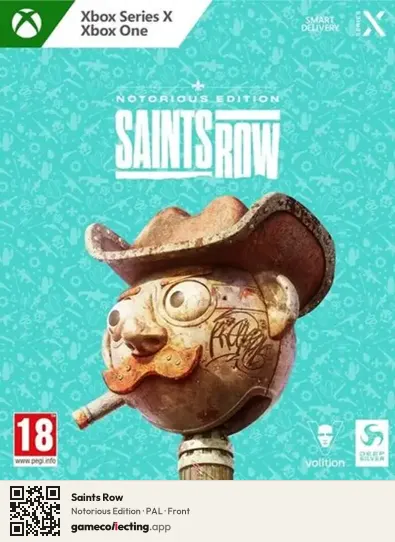 Saints Row Xbox Series X, PAL box front