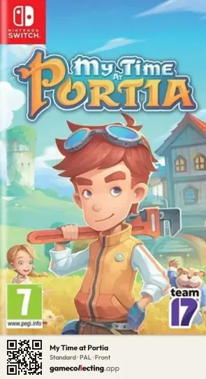 My Time at Portia Nintendo Switch, PAL box front